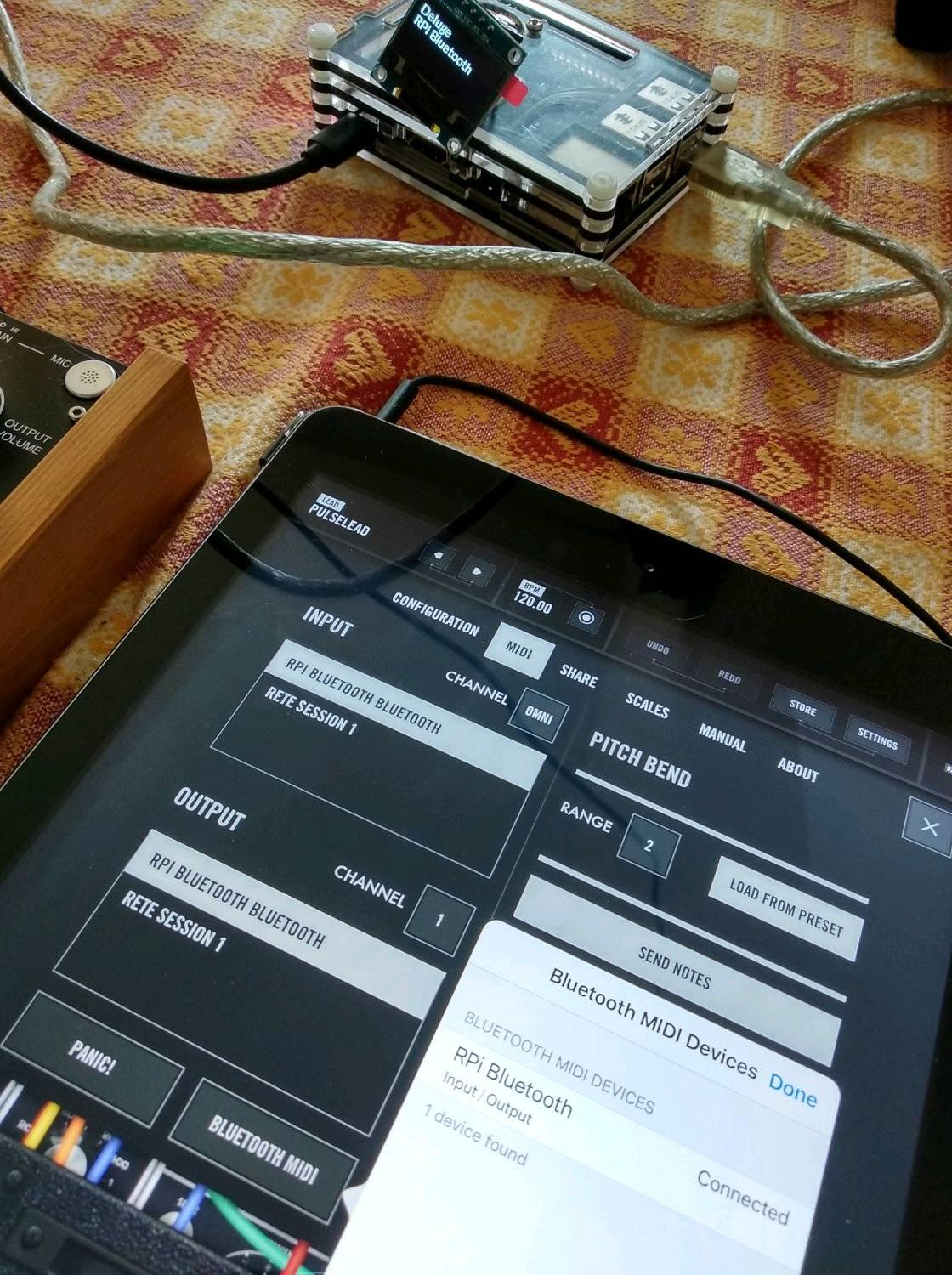 Raspberry Pi as USB/Bluetooth MIDI host (detailed instructions)